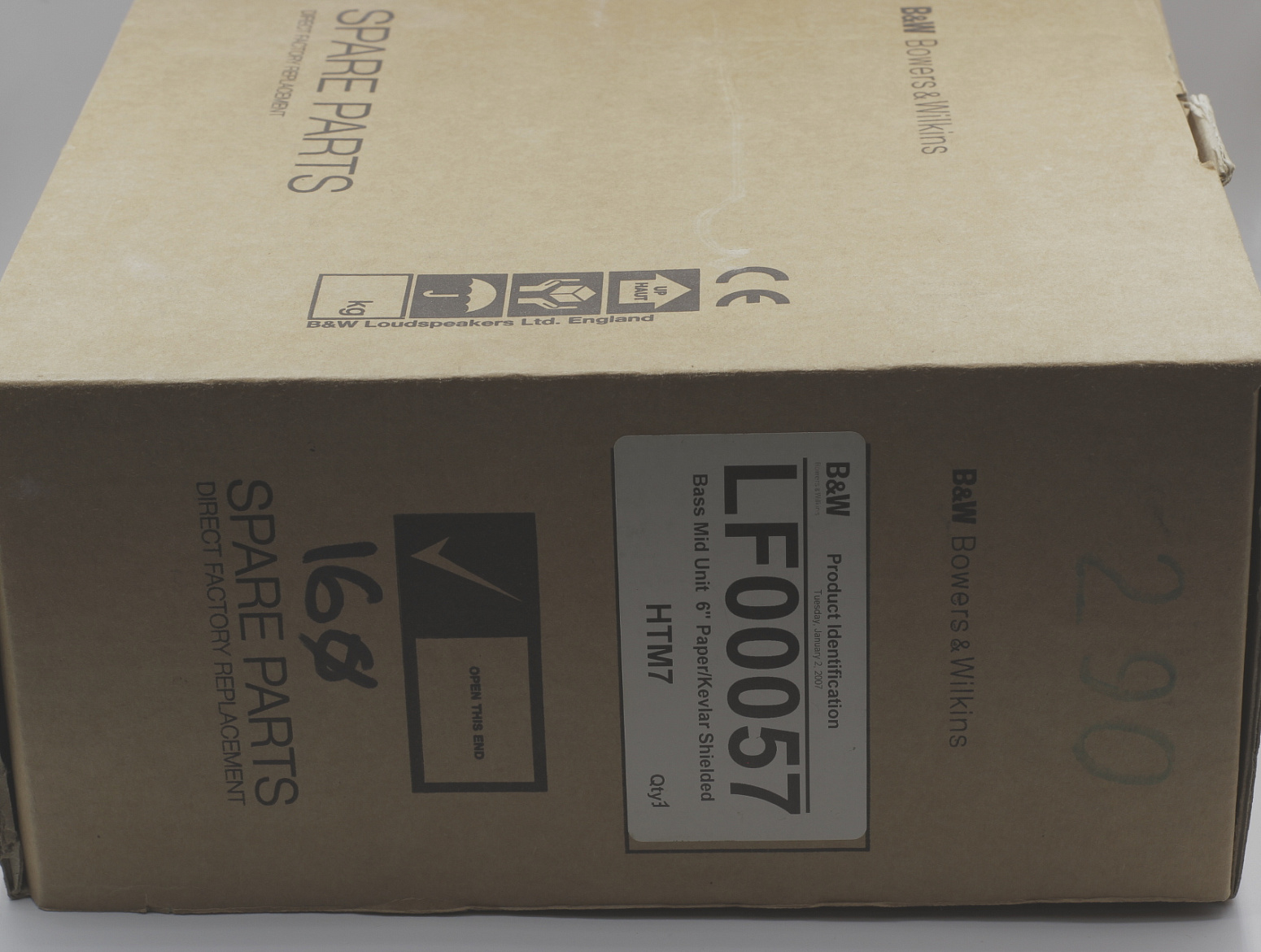 Динамик мидбасовый Bowers&Wilkins